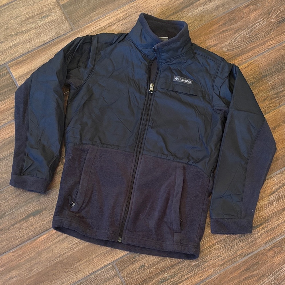 Columbia Boys’ Steens Mt Overlay Fleece Jacket